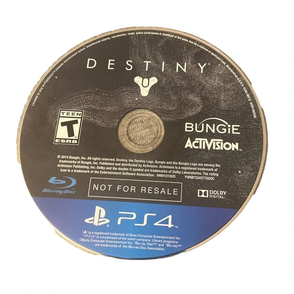 Destiny Sony PlayStation 4 PS4 *DISC ONLY* *5128